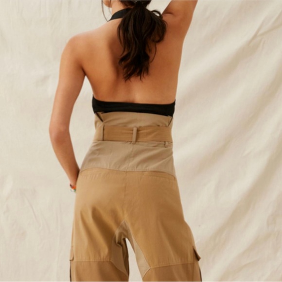NWT Anthropology Mes Demoiselles Tie-Front Pants - Picture 2 of 5